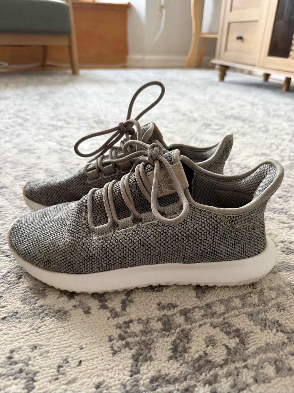 adidas Women’s Tubular Shadow Gray Sneakers